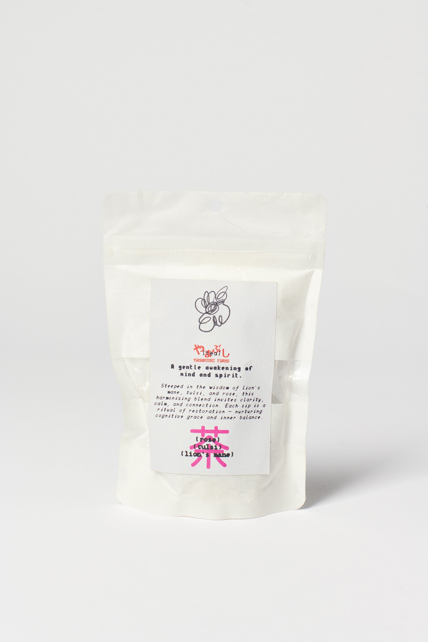 Lion's Mane Tulsi Rose Tea