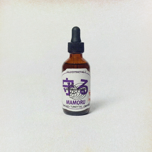 MAMORU Tincture: Shiitake, Maitake, and Turkey Tail for Immunity and Longevity