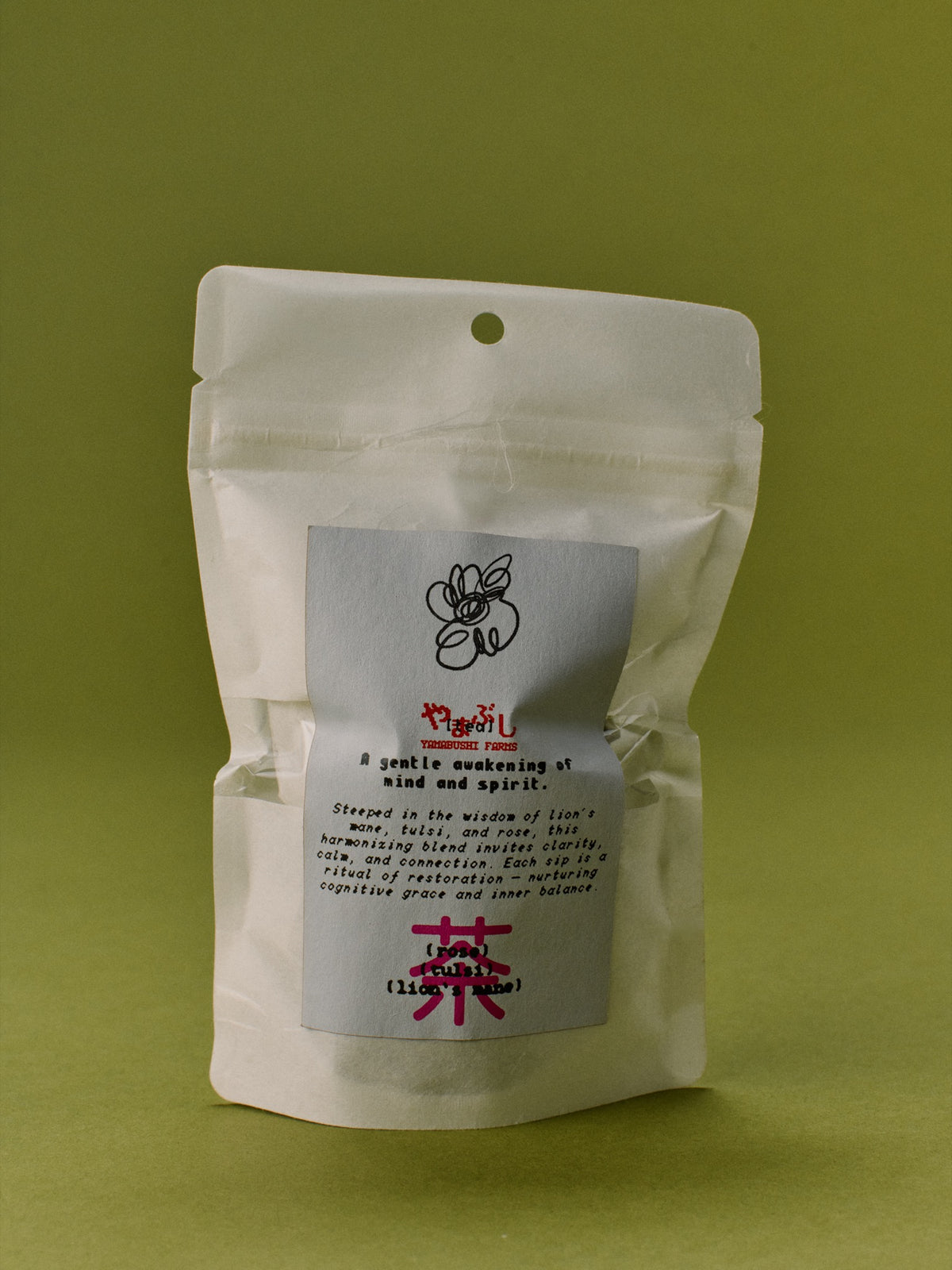 Lion's Mane Tulsi Rose Tea